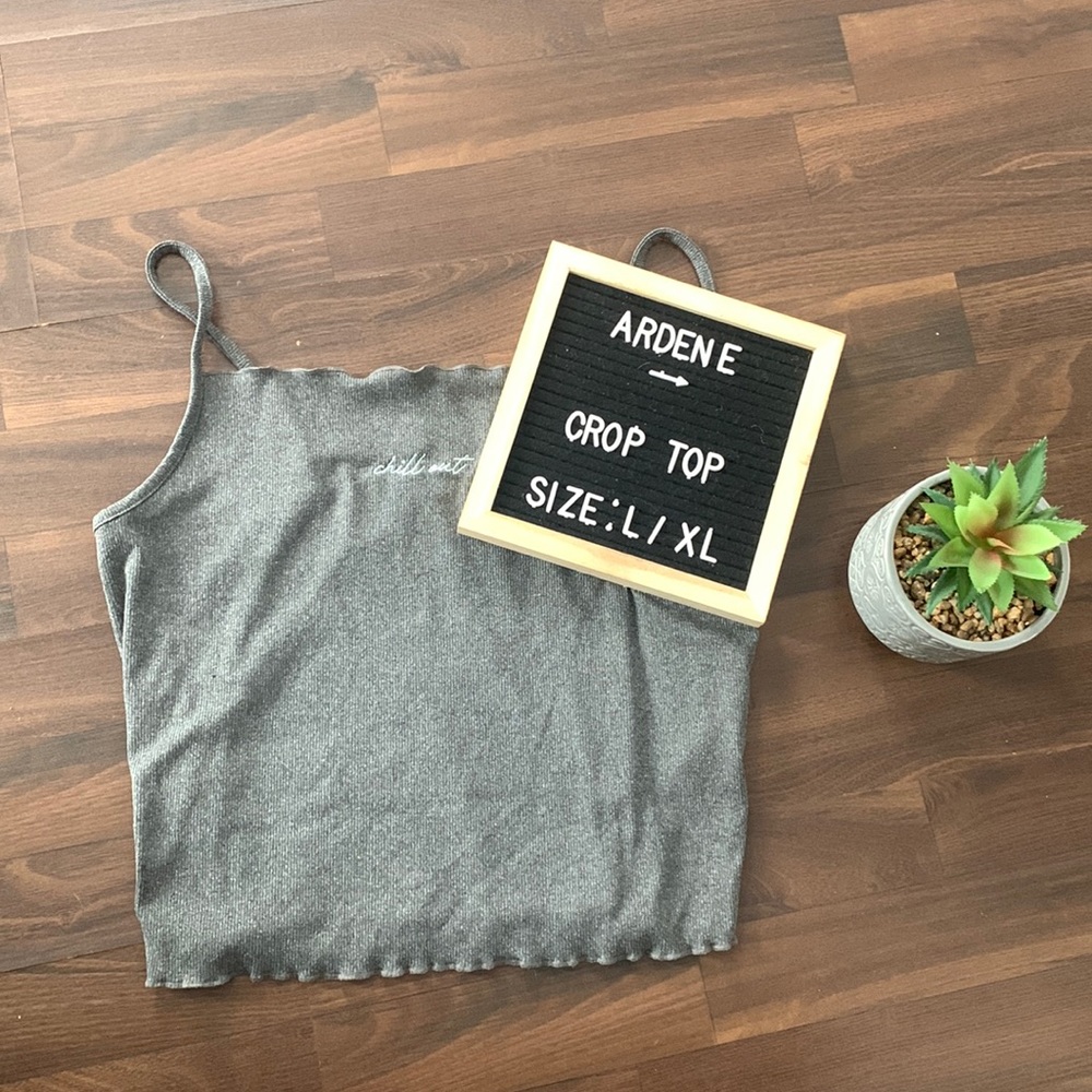 ⭐️3 for 12$⭐️ Ribbed Crop Top